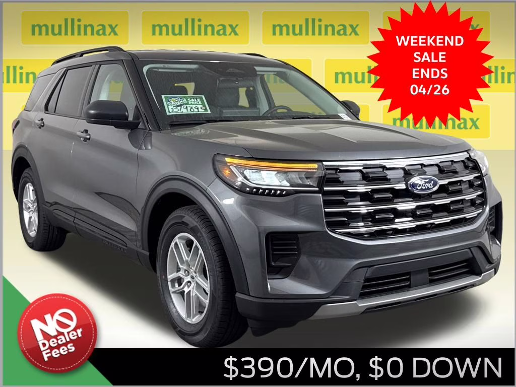 2026 Carbonized Gray Metallic Ford Explorer Active RWD SUV