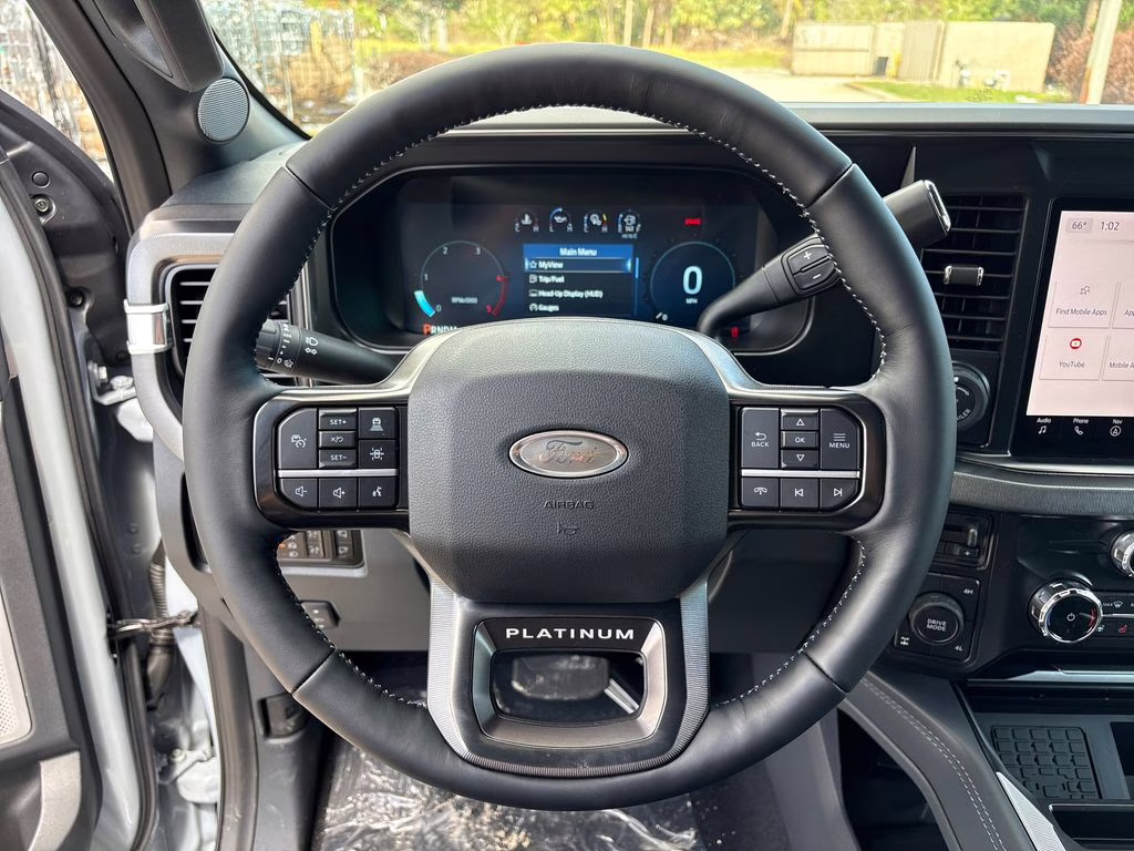 2026 Gray Metallic Ford Super Duty F-350 SRW Platinum 4X4 Truck