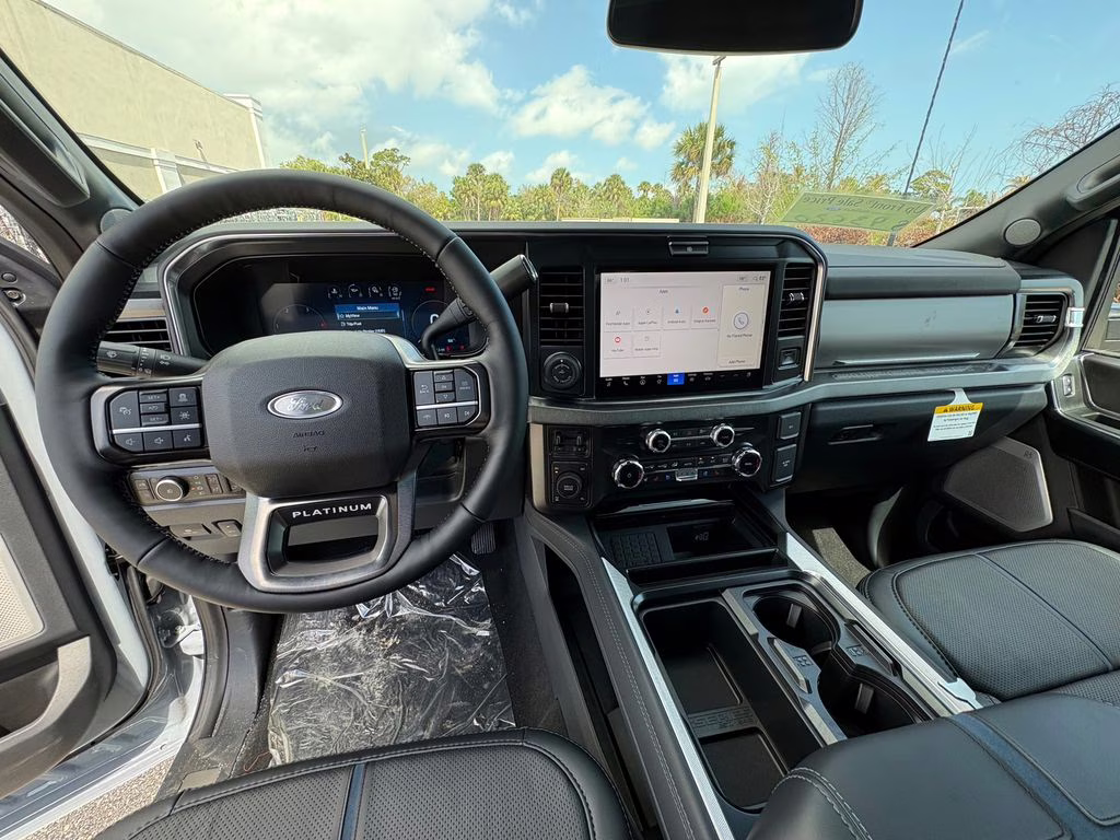 2026 Gray Metallic Ford Super Duty F-350 SRW Platinum 4X4 Truck