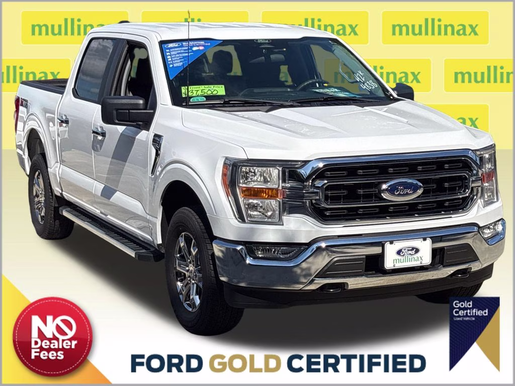 2022 Oxford White Ford F-150 XLT 4X4 Truck