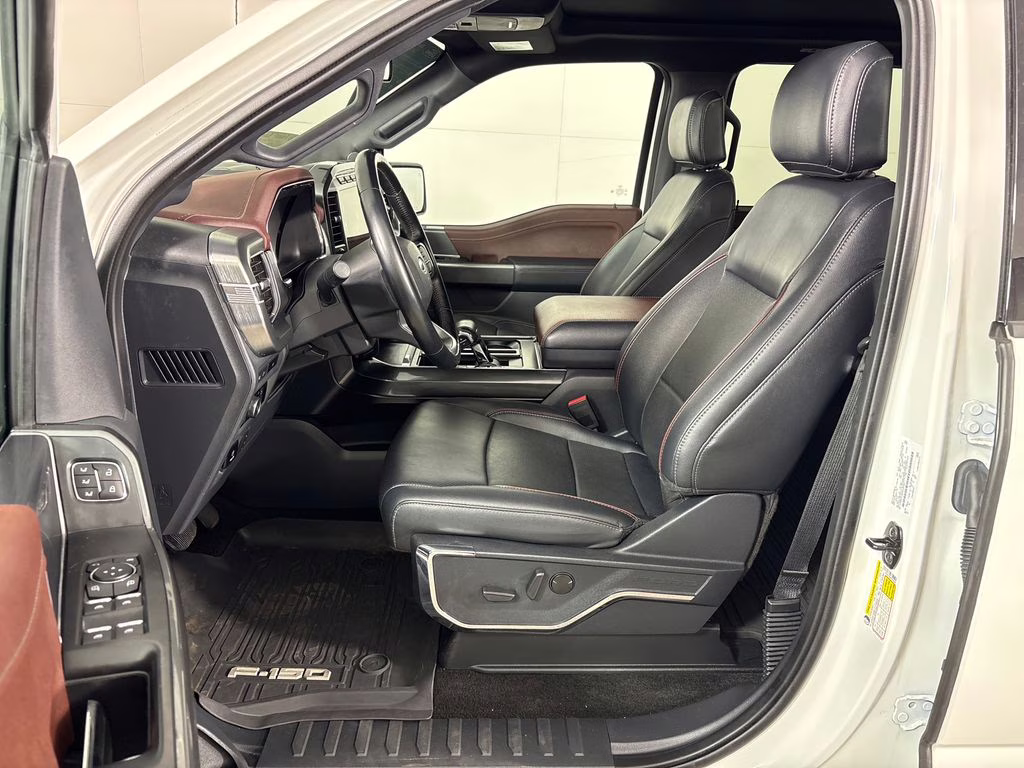 2023 White Metallic Ford F-150 Lariat RWD Truck