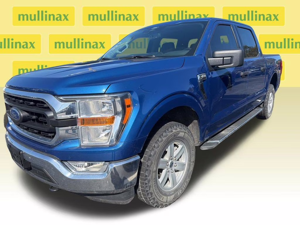 2022 Atlas Blue Metallic Ford F-150 XLT 4X4 Truck