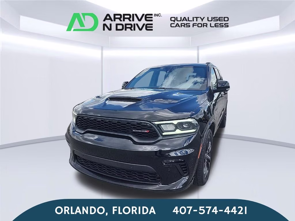 2022 DB Black Clearcoat Dodge Durango R/T AWD SUV