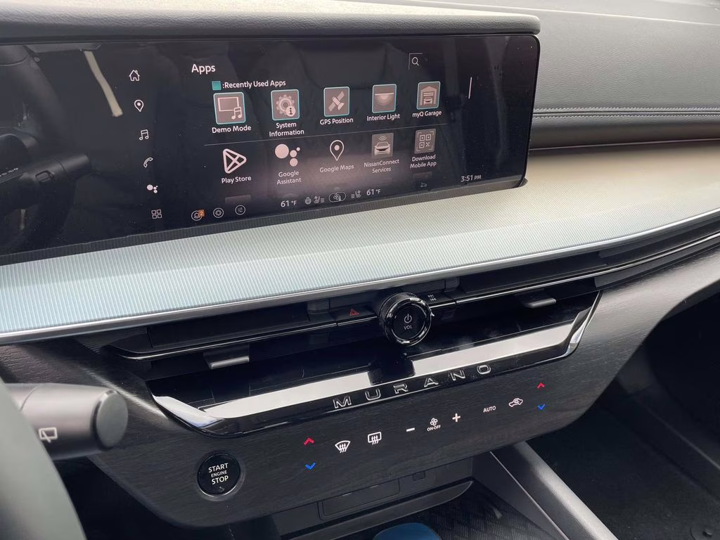 2026 Super Black Nissan Murano Platinum AWD SUV