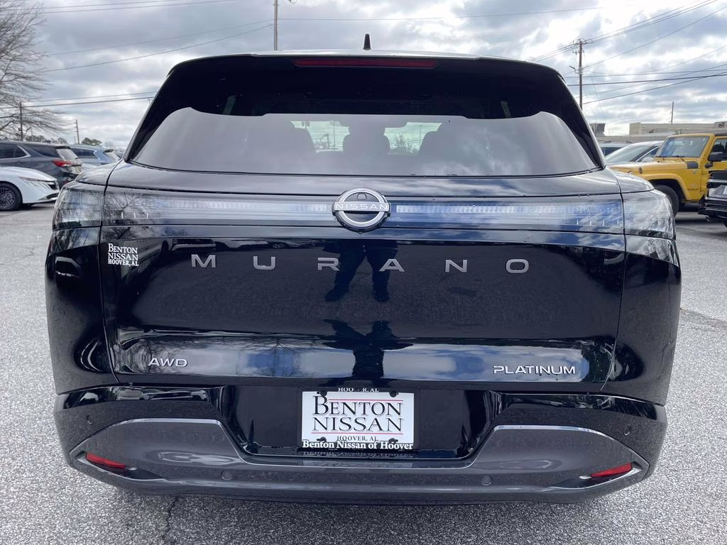 2026 Super Black Nissan Murano Platinum AWD SUV