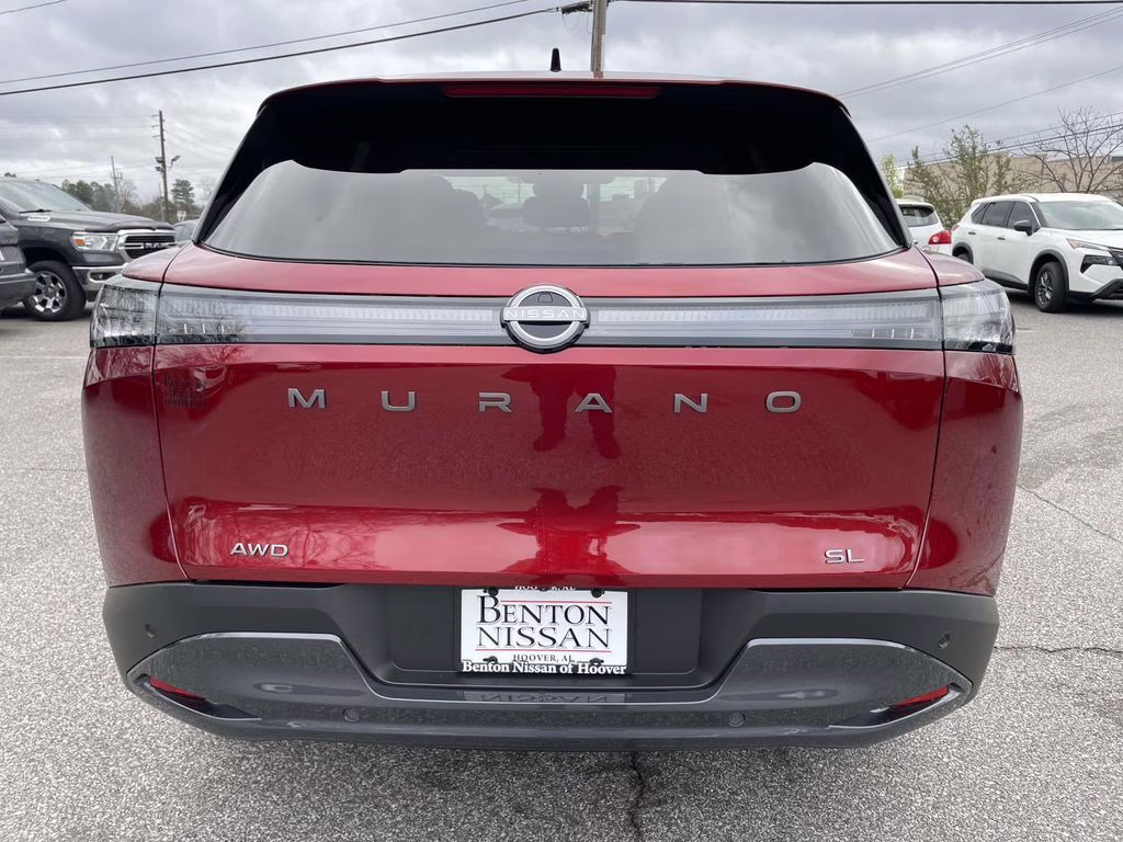 2026 Scarlet Ember Tintcoat Nissan Murano SL AWD SUV