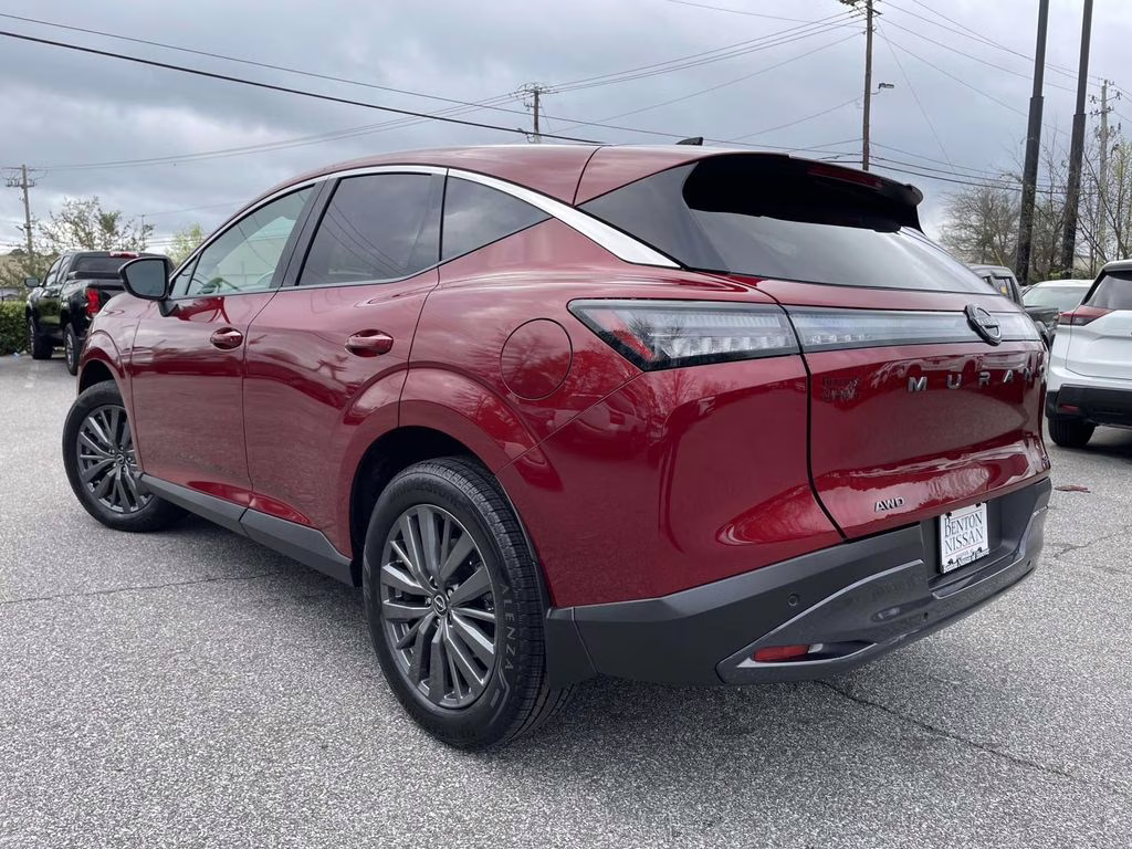 2026 Scarlet Ember Tintcoat Nissan Murano SL AWD SUV