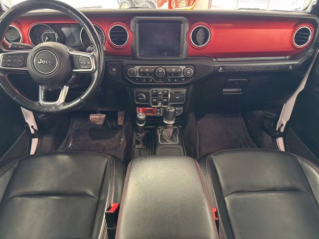 2021 Bright White Clearcoat Jeep Wrangler Unlimited Rubicon 4X4 SUV