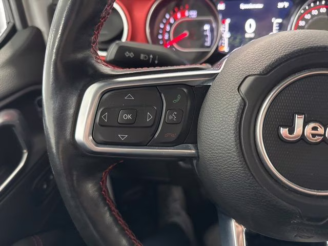 2021 Bright White Clearcoat Jeep Wrangler Unlimited Rubicon 4X4 SUV