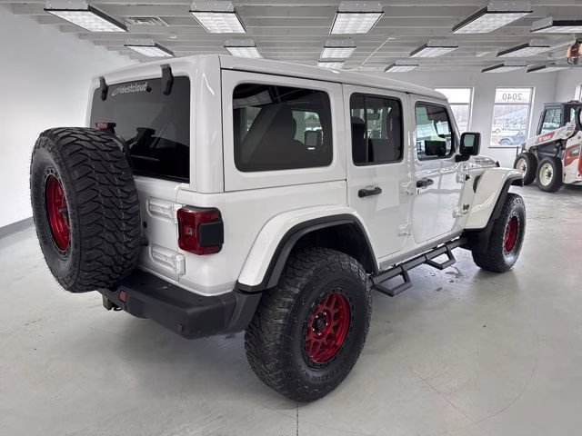 2021 Bright White Clearcoat Jeep Wrangler Unlimited Rubicon 4X4 SUV