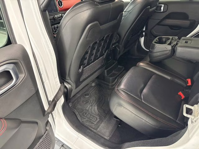 2021 Bright White Clearcoat Jeep Wrangler Unlimited Rubicon 4X4 SUV