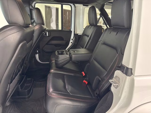 2021 Bright White Clearcoat Jeep Wrangler Unlimited Rubicon 4X4 SUV