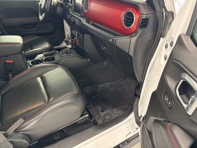 2021 Bright White Clearcoat Jeep Wrangler Unlimited Rubicon 4X4 SUV