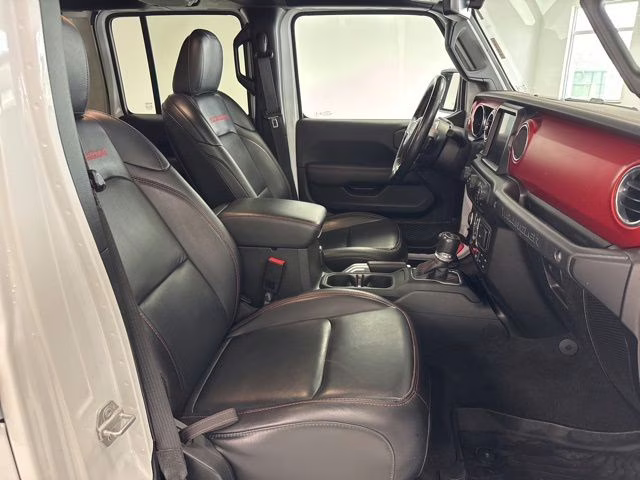 2021 Bright White Clearcoat Jeep Wrangler Unlimited Rubicon 4X4 SUV