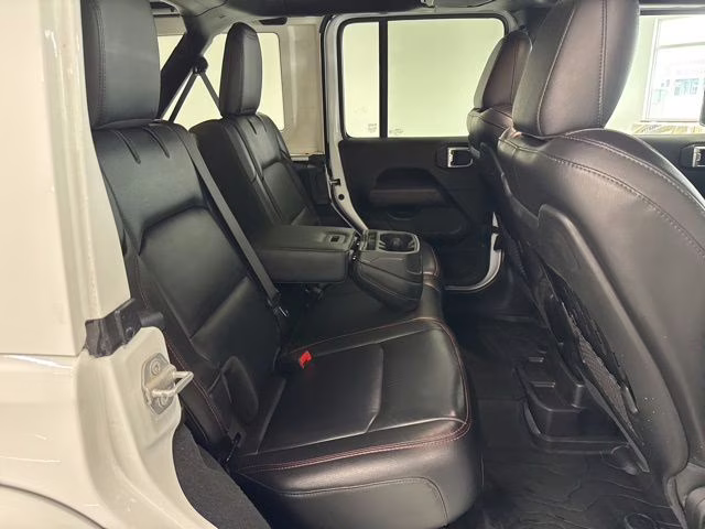 2021 Bright White Clearcoat Jeep Wrangler Unlimited Rubicon 4X4 SUV