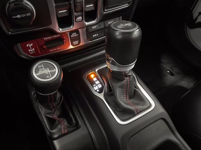 2021 Bright White Clearcoat Jeep Wrangler Unlimited Rubicon 4X4 SUV