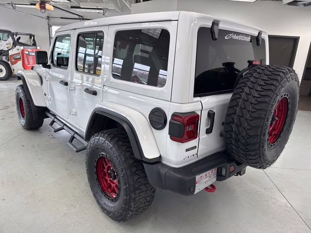 2021 Bright White Clearcoat Jeep Wrangler Unlimited Rubicon 4X4 SUV