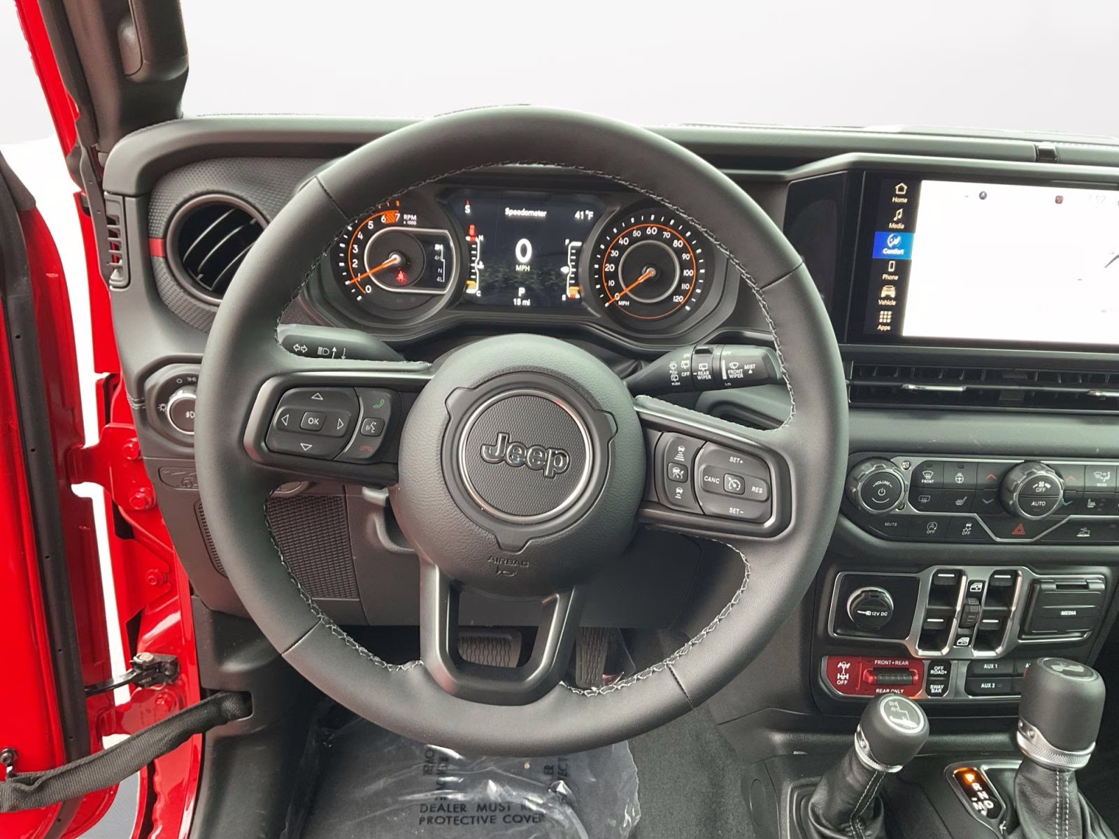 2026 Firecracker Red Clearcoat Jeep Wrangler Rubicon 4X4 SUV