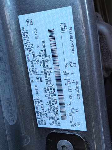 2025 Gray Metallic Ford F-150 King Ranch 4X4 Truck