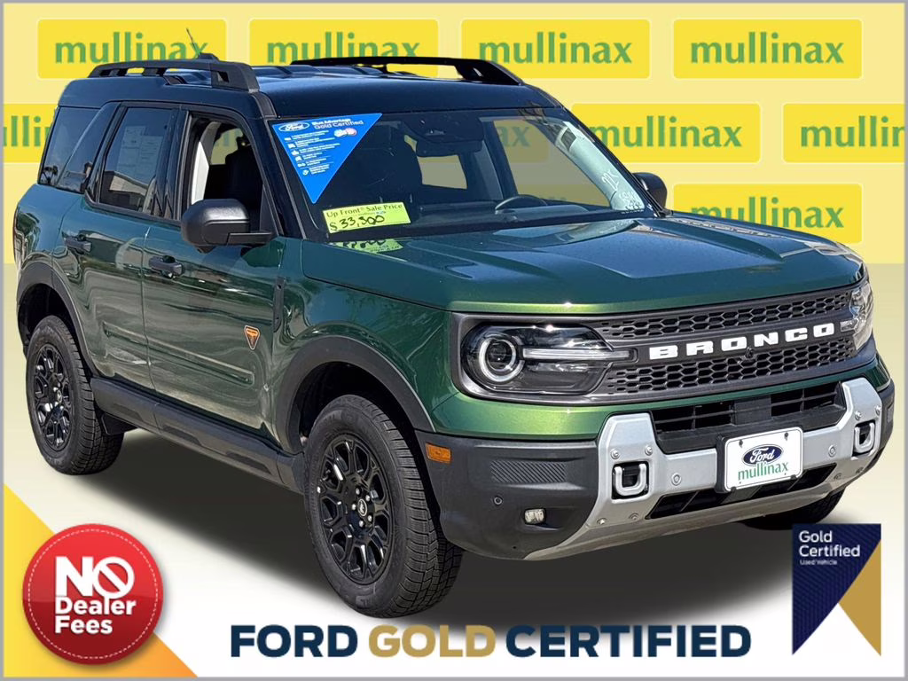 2025 Eruption Green Metallic Ford Bronco Sport Badlands 4X4 SUV