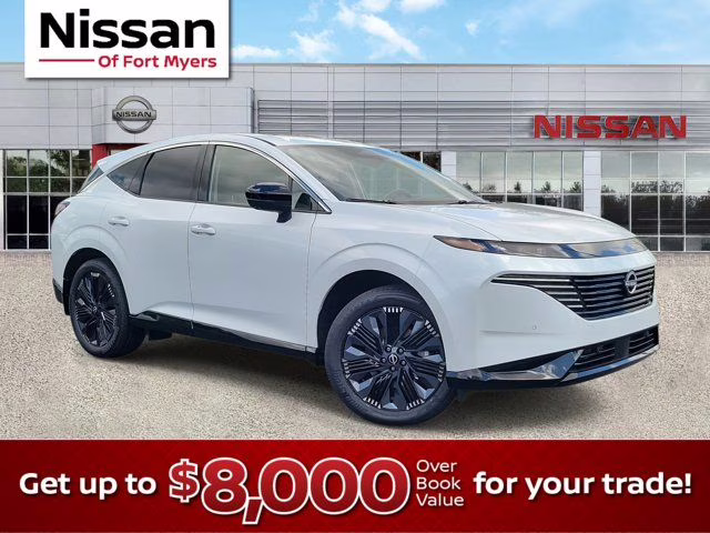 2026 Everest White Pearl Tricoat Nissan Murano Platinum AWD SUV