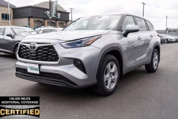 2024 Celestial Silver Metallic Toyota Highlander LE AWD SUV