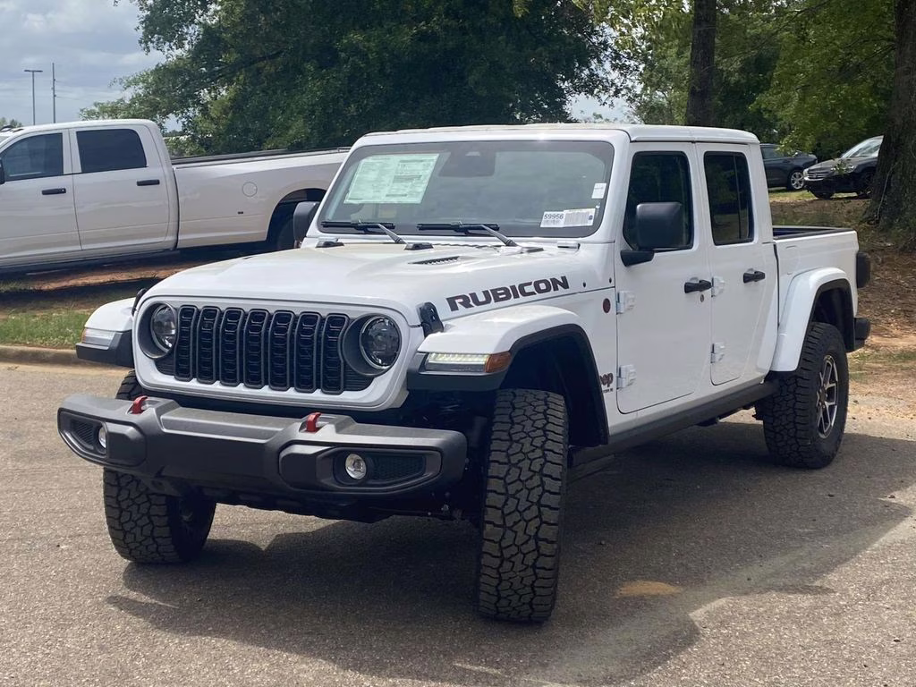 2026 Bright White Clearcoat Jeep Gladiator Rubicon 4X4 Truck