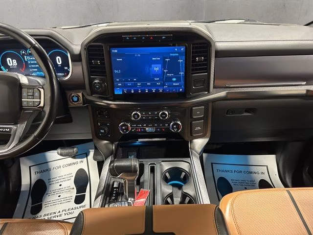 2021 Antimatter Blue Metallic Ford F-150 Platinum 4X4 Truck