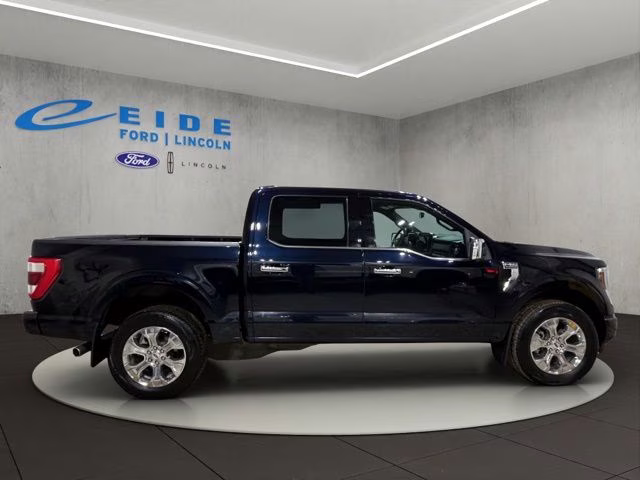 2021 Antimatter Blue Metallic Ford F-150 Platinum 4X4 Truck
