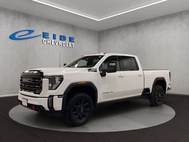 2024 Summit White GMC Sierra 2500HD AT4 4X4 Truck