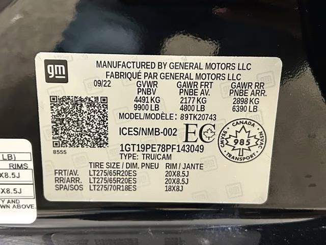 2023 Onyx Black GMC Sierra 2500HD AT4 4X4 Truck