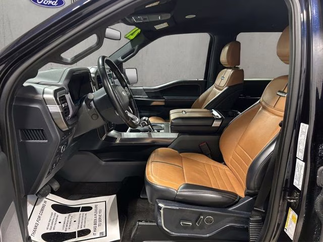 2021 Antimatter Blue Metallic Ford F-150 Platinum 4X4 Truck