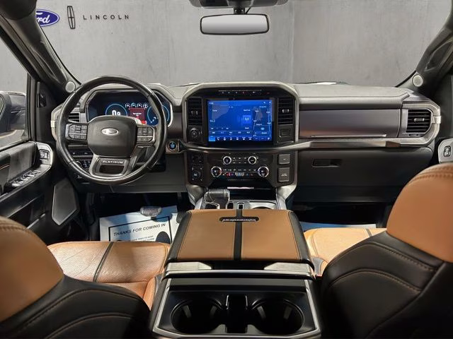 2021 Antimatter Blue Metallic Ford F-150 Platinum 4X4 Truck