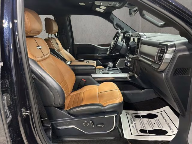 2021 Antimatter Blue Metallic Ford F-150 Platinum 4X4 Truck