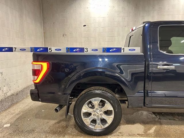 2021 Antimatter Blue Metallic Ford F-150 Platinum 4X4 Truck