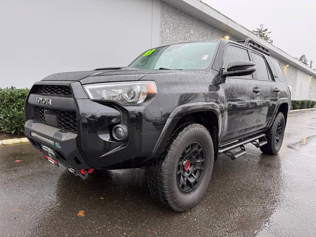 2023 Midnight Black Metallic Toyota 4Runner TRD Pro 4X4 SUV