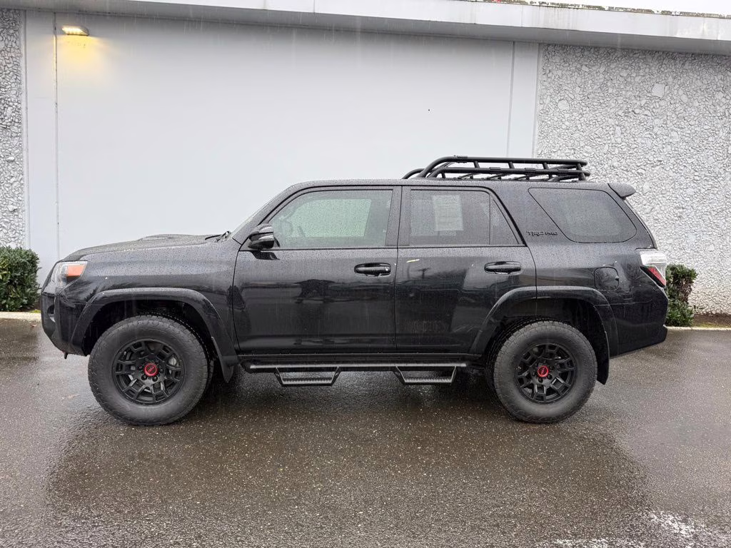 2023 Midnight Black Metallic Toyota 4Runner TRD Pro 4X4 SUV