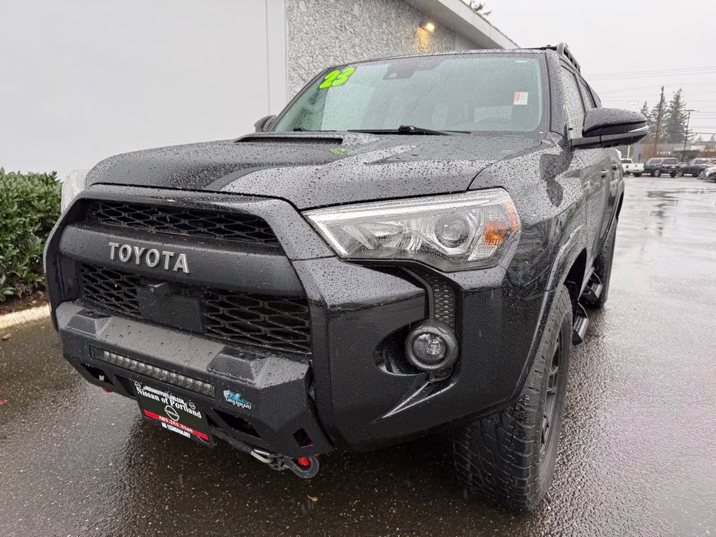 2023 Midnight Black Metallic Toyota 4Runner TRD Pro 4X4 SUV