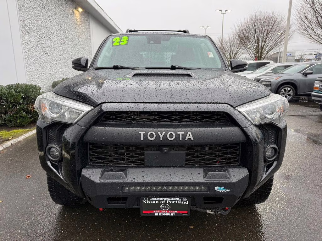 2023 Midnight Black Metallic Toyota 4Runner TRD Pro 4X4 SUV