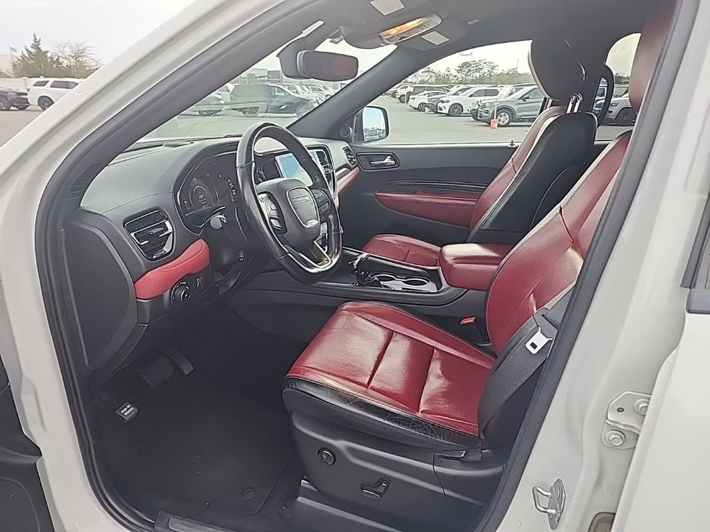 2022 White Knuckle Clearcoat Dodge Durango R/T AWD SUV