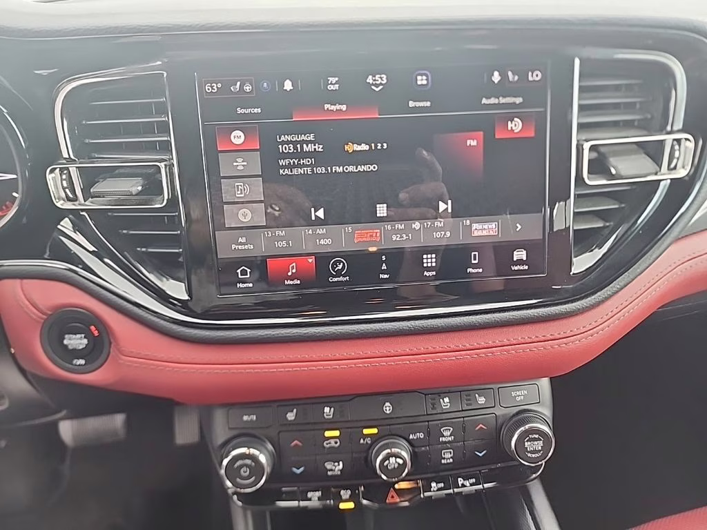 2022 White Knuckle Clearcoat Dodge Durango R/T AWD SUV