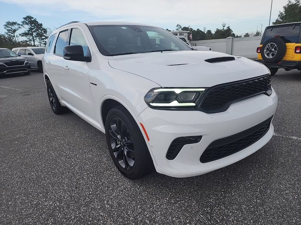 2022 White Knuckle Clearcoat Dodge Durango R/T AWD SUV