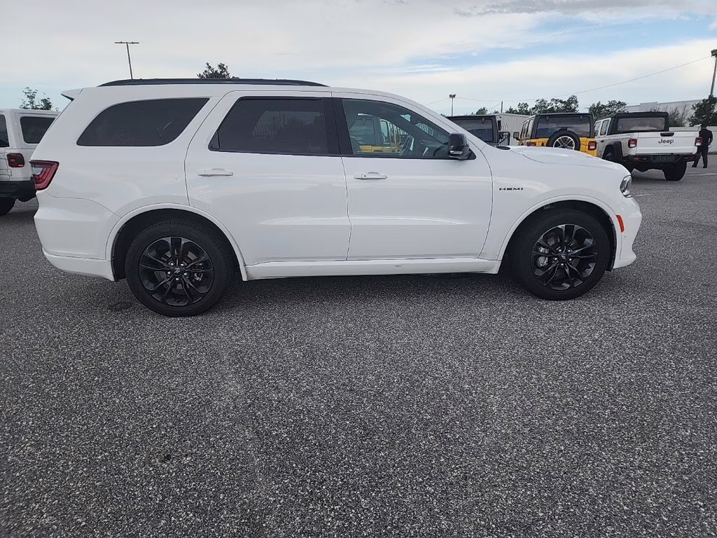 2022 White Knuckle Clearcoat Dodge Durango R/T AWD SUV