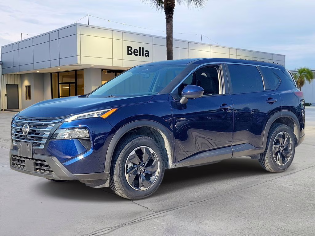 2025 Deep Ocean Blue Pearl Nissan Rogue SV FWD SUV