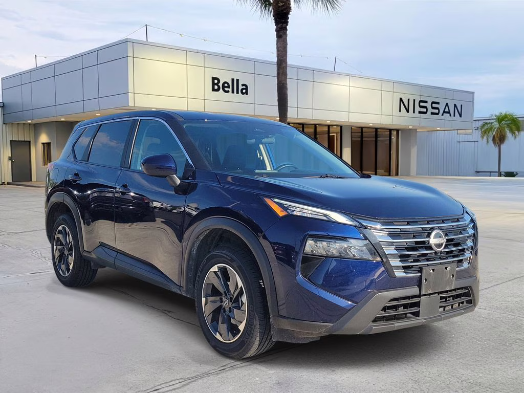 2025 Deep Ocean Blue Pearl Nissan Rogue SV FWD SUV