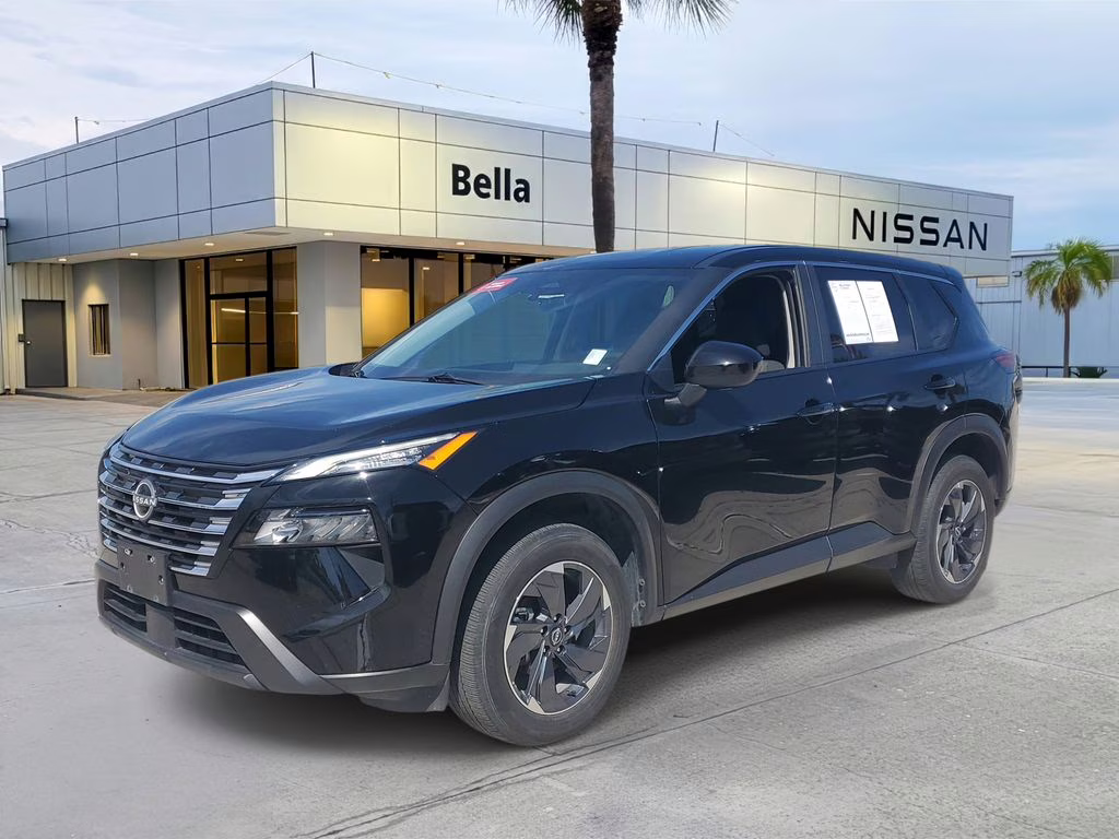 2025 Super Black Nissan Rogue SV FWD SUV