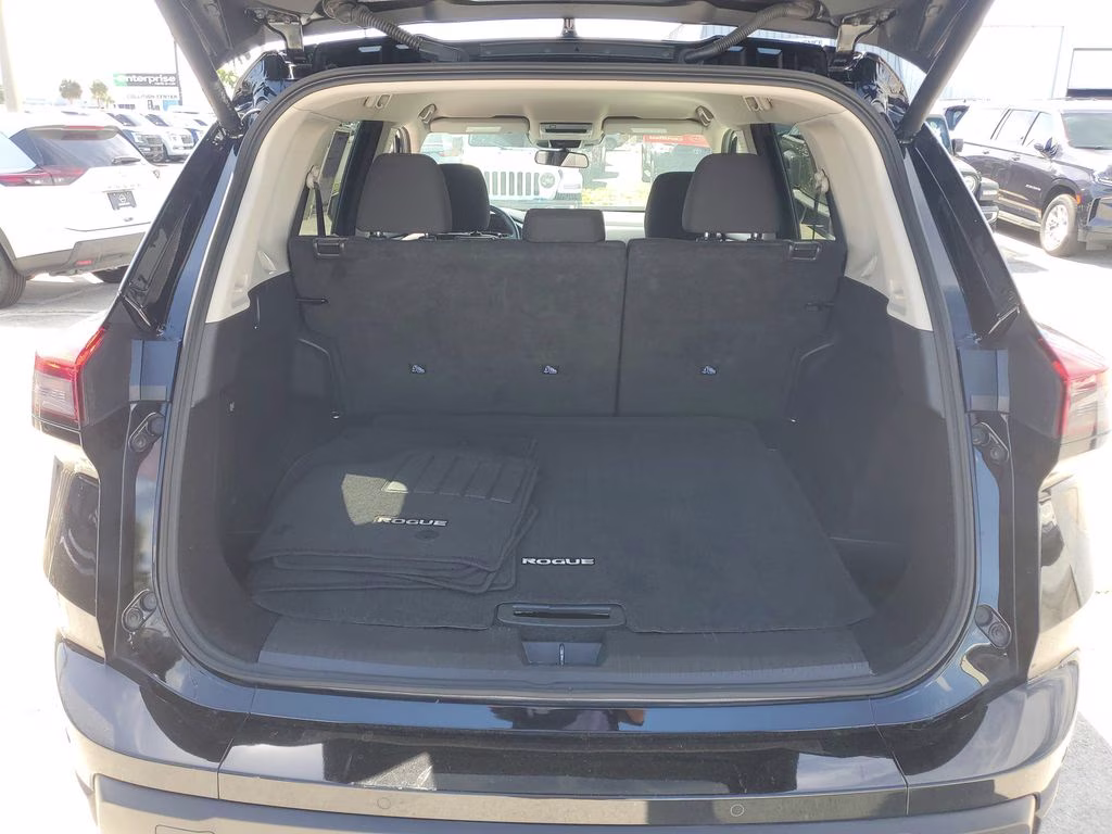 2025 Super Black Nissan Rogue SV FWD SUV
