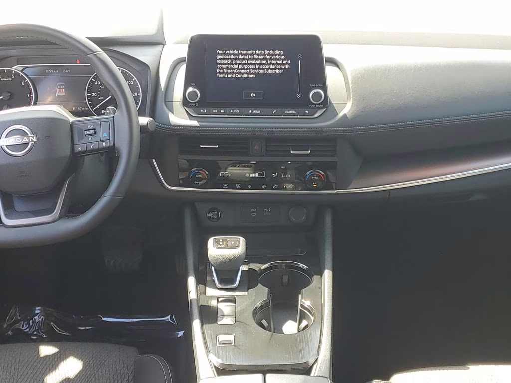 2025 Super Black Nissan Rogue SV FWD SUV