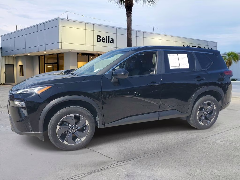 2025 Super Black Nissan Rogue SV FWD SUV
