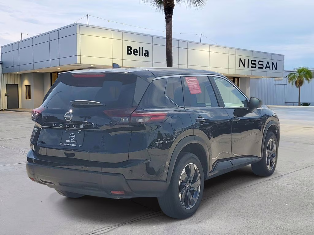 2025 Super Black Nissan Rogue SV FWD SUV